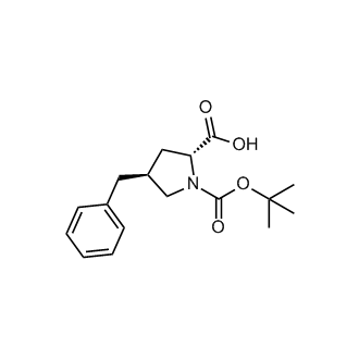 (2R,4S)-4-Benzyl-1-(tert-butoxycarbonyl)pyrrolidine-2-carboxylic acid