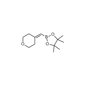 4,4,5,5-Tetramethyl-2-((tetrahydro-4H-pyran-4-ylidene)methyl)-1,3,2-dioxaborolane