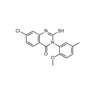 7-Chloro-3-(2-methoxy-5-methylphenyl)-2-sulfanyl-3,4-dihydroquinazolin-4-one