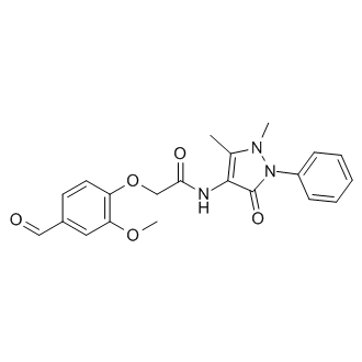 n-(1,5-Dimethyl-3-oxo-2-phenyl-2,3-dihydro-1h-pyrazol-4-yl)-2-(4-formyl-2-methoxyphenoxy)acetamide