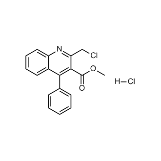 Methyl 2-(chloromethyl)-4-phenylquinoline-3-carboxylate hydrochloride