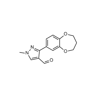 3-(3,4-Dihydro-2H-1,5-benzodioxepin-7-yl)-1-methyl-1H-pyrazole-4-carboxaldehyde