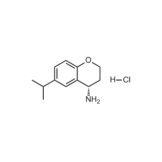 (4s)-6-(Propan-2-yl)-3,4-dihydro-2h-1-benzopyran-4-amine hydrochloride