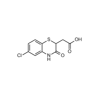 2-(6-Chloro-3-oxo-3,4-dihydro-2h-1,4-benzothiazin-2-yl)acetic acid
