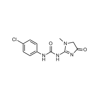 1-(4-Chlorophenyl)-3-(1-methyl-4-oxo-4,5-dihydro-1h-imidazol-2-yl)urea