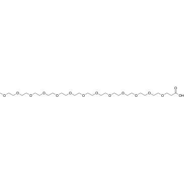 2,5,8,11,14,17,20,23,26,29,32,35,38-Tridecaoxahentetracontan-41-oic acid