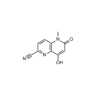 8-Hydroxy-5-methyl-6-oxo-5,6-dihydro-1,5-naphthyridine-2-carbonitrile
