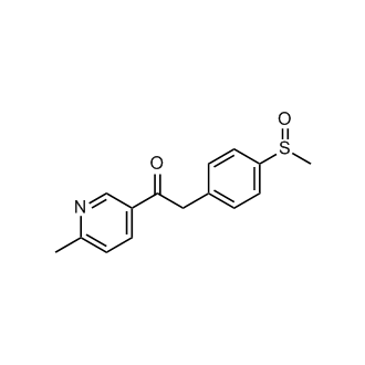 1-(6-Methylpyridin-3-yl)-2-(4-(methylsulfinyl)phenyl)ethanone (Etoricoxib Impurity)