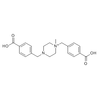 1,4-Bis(4-carboxybenzyl)-1-methylpiperazin-1-ium (Imatinib Impurity)