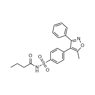 N-((4-(5-Methyl-3-phenylisoxazol-4-yl)phenyl)sulfonyl)butyramide (Palbociclib Impurity)