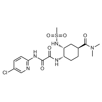 N1-(5-Chloropyridin-2-yl)-N2-((1S,2R,4S)-4-(dimethylcarbamoyl)-2-(methylsulfonamido)cyclohexyl)oxalamide (Edoxaban Impurity)