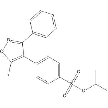 Isopropyl 4-(5-methyl-3-phenylisoxazol-4-yl)benzenesulfonate (Palbociclib Impurity)