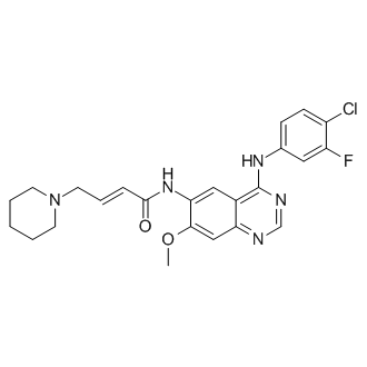 (E)-N-(4-((4-Chloro-3-fluorophenyl)amino)-7-methoxyquinazolin-6-yl)-4-(piperidin-1-yl)but-2-enamide (Dacomitinib Impurity)