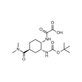 2-(((1S,2R,4S)-2-((tert-Butoxycarbonyl)amino)-4-(dimethylcarbamoyl)cyclohexyl)amino)-2-oxoacetic acid (Edoxaban Impurity)