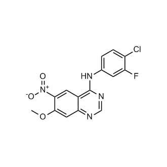 N-(4-Chloro-3-fluorophenyl)-7-methoxy-6-nitroquinazolin-4-amine (Dacomitinib Impurity)