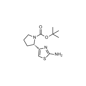 Tert-butyl (2s)-2-(2-amino-1,3-thiazol-4-yl)pyrrolidine-1-carboxylate