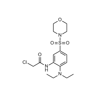 2-Chloro-N-(2-(diethylamino)-5-(morpholinosulfonyl)phenyl)acetamide