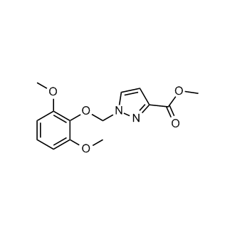 Methyl 1-((2,6-dimethoxyphenoxy)methyl)-1h-pyrazole-3-carboxylate