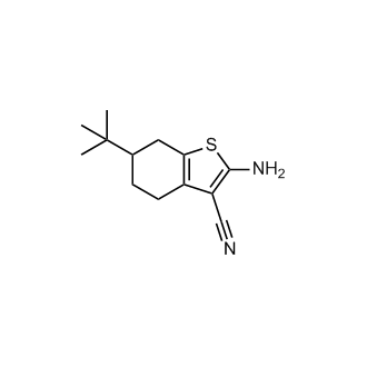 2-Amino-6-tert-butyl-4,5,6,7-tetrahydro-1-benzothiophene-3-carbonitrile
