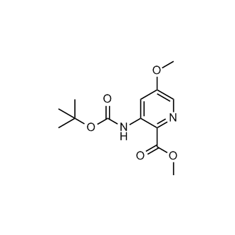 Methyl3-(tert-butoxycarbonylamino)-5-methoxy-pyridine-2-carboxylate