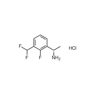 (S)-1-(3-(Difluoromethyl)-2-fluorophenyl)ethanamine hydrochloride
