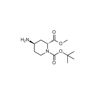 (2R,4R)-1-tert-Butyl 2-methyl 4-aminopiperidine-1,2-dicarboxylate