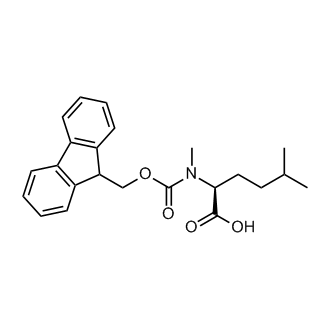 (S)-2-((((9H-Fluoren-9-yl)methoxy)carbonyl)(methyl)amino)-5-methylhexanoic acid