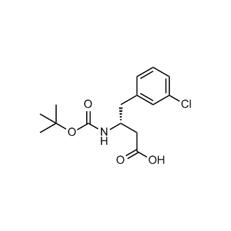 (R)-3-((tert-butoxycarbonyl)amino)-4-(3-chlorophenyl)butanoic acid