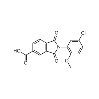 2-(5-Chloro-2-methoxyphenyl)-1,3-dioxoisoindoline-5-carboxylic acid