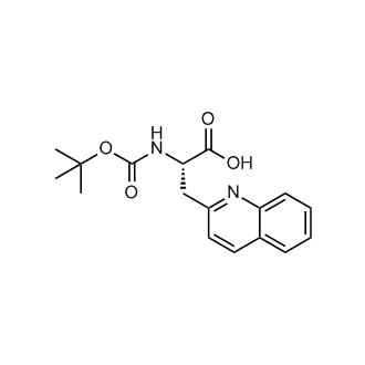 (S)-2-((tert-butoxycarbonyl)amino)-3-(quinolin-2-yl)propanoic acid