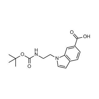 1-(2-((tert-Butoxycarbonyl)amino)ethyl)-1H-indole-6-carboxylic acid