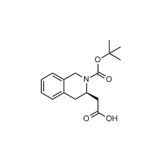 (R)-2-(2-(tert-butoxycarbonyl)-1,2,3,4-tetrahydroisoquinolin-3-yl)acetic acid