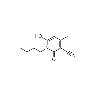 6-Hydroxy-1-isopentyl-4-methyl-2-oxo-1,2-dihydropyridine-3-carbonitrile