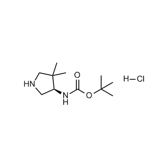 (R)-(4,4-Dimethyl-pyrrolidin-3-yl)-carbamic acid tert-butyl ester hydrochloride