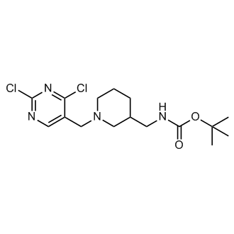 tert-Butyl ((1-((2,4-dichloropyrimidin-5-yl)methyl)piperidin-3-yl)methyl)carbamate