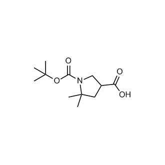 1-(tert-Butoxycarbonyl)-5,5-dimethylpyrrolidine-3-carboxylic acid