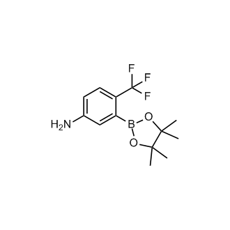 3-(4,4,5,5-Tetramethyl-1,3,2-dioxaborolan-2-yl)-4-(trifluoromethyl)aniline