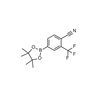 4-(4,4,5,5-Tetramethyl-1,3,2-dioxaborolan-2-yl)-2-(trifluoromethyl)benzonitrile