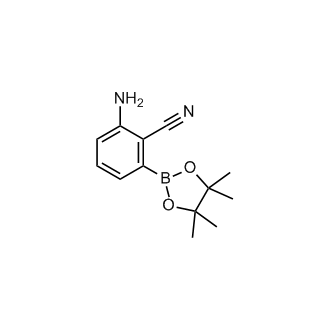 2-Amino-6-(4,4,5,5-tetramethyl-1,3,2-dioxaborolan-2-yl)benzonitrile