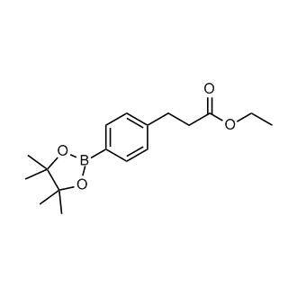 Ethyl 3-(4-(4,4,5,5-tetramethyl-1,3,2-dioxaborolan-2-yl)phenyl)propanoate