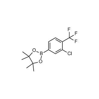 2-(3-Chloro-4-(trifluoromethyl)phenyl)-4,4,5,5-tetramethyl-1,3,2-dioxaborolane