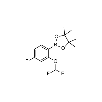 2-(2-(Difluoromethoxy)-4-fluorophenyl)-4,4,5,5-tetramethyl-1,3,2-dioxaborolane