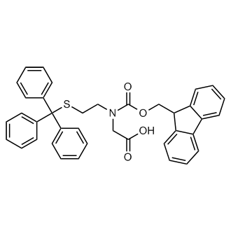 N-(((9H-fluoren-9-yl)methoxy)carbonyl)-N-(2-(tritylthio)ethyl)glycine