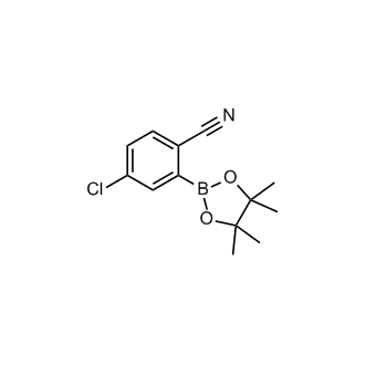 4-Chloro-2-(4,4,5,5-tetramethyl-1,3,2-dioxaborolan-2-yl)benzonitrile