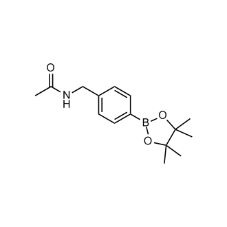 N-(4-(4,4,5,5-Tetramethyl-1,3,2-dioxaborolan-2-yl)benzyl)acetamide
