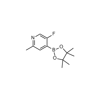 5-Fluoro-2-methyl-4-(4,4,5,5-tetramethyl-1,3,2-dioxaborolan-2-yl)pyridine