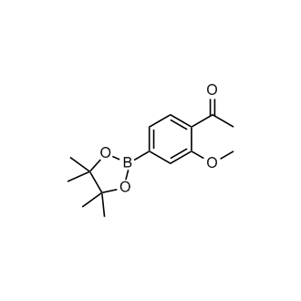 1-(2-Methoxy-4-(4,4,5,5-tetramethyl-1,3,2-dioxaborolan-2-yl)phenyl)ethanone