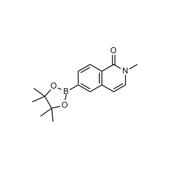 2-Methyl-6-(4,4,5,5-tetramethyl-1,3,2-dioxaborolan-2-yl)isoquinolin-1(2H)-one
