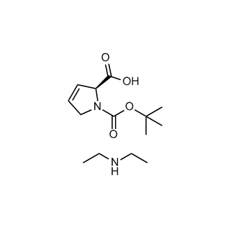 Diethylamine (S)-1-(tert-butoxycarbonyl)-2,5-dihydro-1H-pyrrole-2-carboxylate