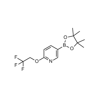 5-(4,4,5,5-Tetramethyl-1,3,2-dioxaborolan-2-yl)-2-(2,2,2-trifluoroethoxy)pyridine